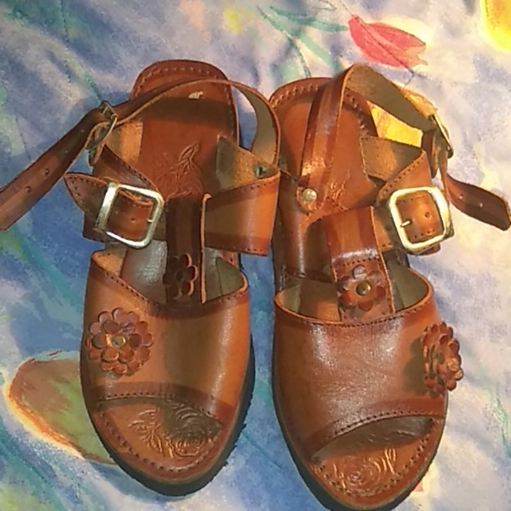 Traditional sandals from Mexico